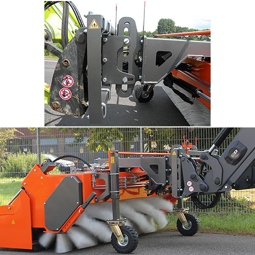 ABR 70 TELE - DP - Front Mounting Bracket KM 70 Se...