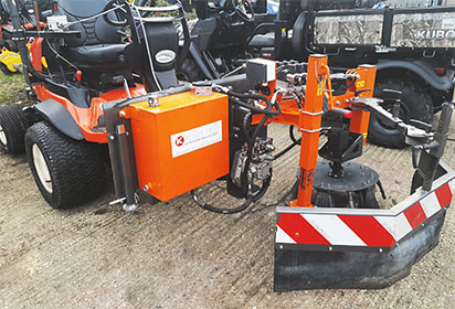 ABR UB DP - Tractor Front linkage WeedBrush