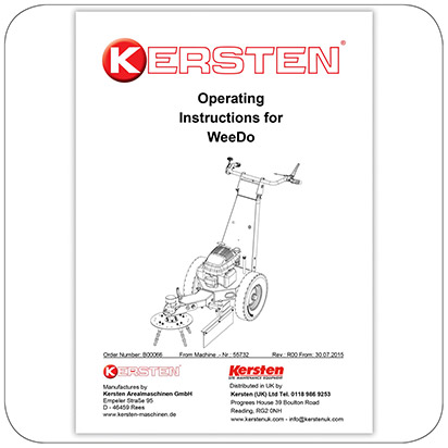 Weedo Instruction Manual - B00066