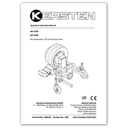 Instruction Manual - Blowers - LBV3300-LBV4300-LBV...