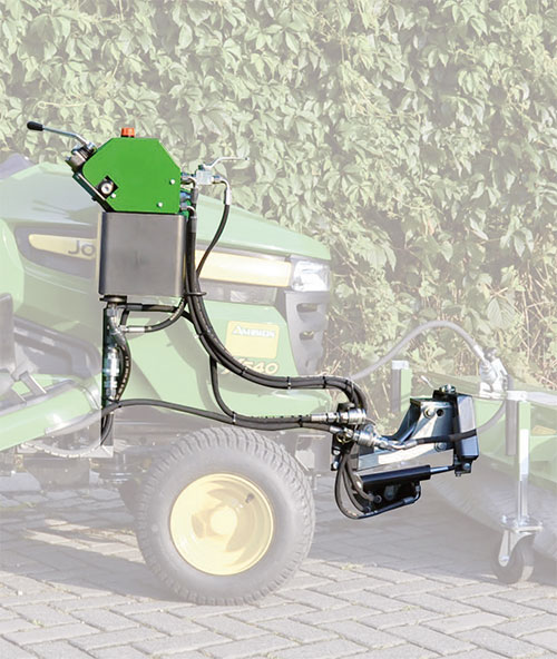 Front Linkage Kit for Ride-on Mowers - Complete hydraulic system