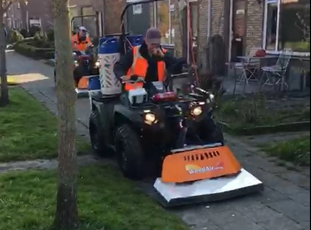 Using Thermal Weed Control on a Quad Bike - Cover Image