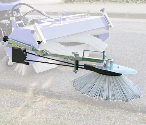 Side Gulley Brush - 40cm - Belt Drive- 32cm, 37cm ...