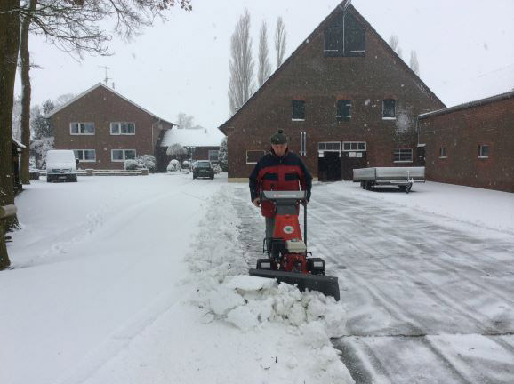 Use your machine for winter maintenance