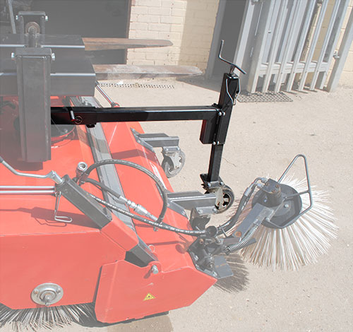 Wheel - Guide for Use on Mounting frame KM60 series Sweeper 