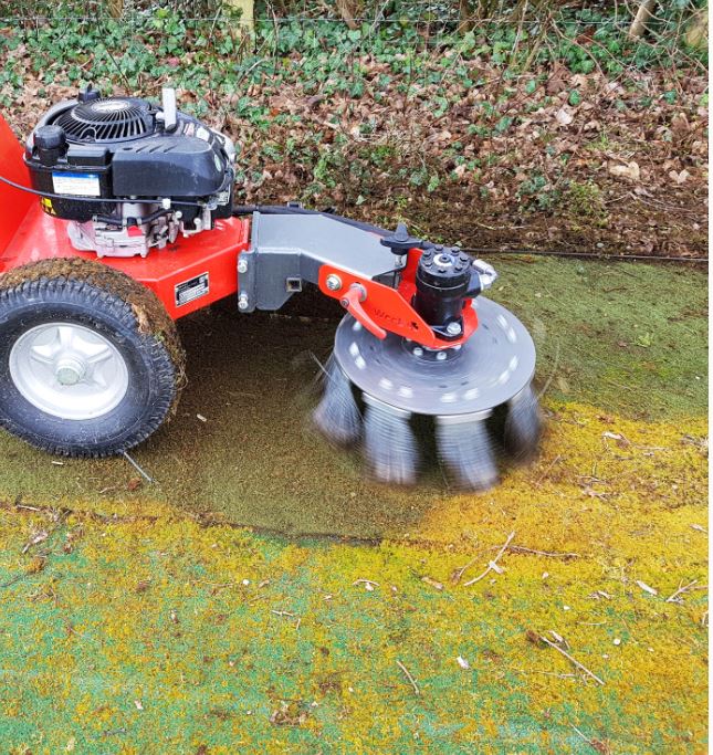 Kersten Weedo  -  Cleaning Artificial cricket wicket nets