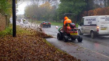 Kersten LBV- Leaf Blower on a Kubota F-Series - Cover Image