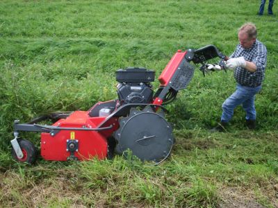 Roughcutter walk behind flail mowers