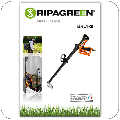 Ripagreen Mini Lance - Instruction and Parts Manua...