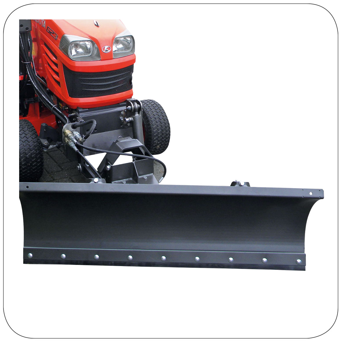 Snow plough 135cm, 45cm - SCHN-13545H-ABR